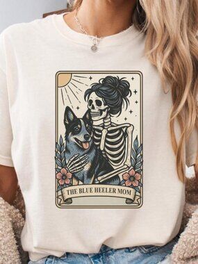 Dog Mom Tarot Card T-shirt
